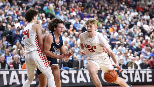2022-23 Hardwood Classic 1A boys championship: Lynden Christian-King's